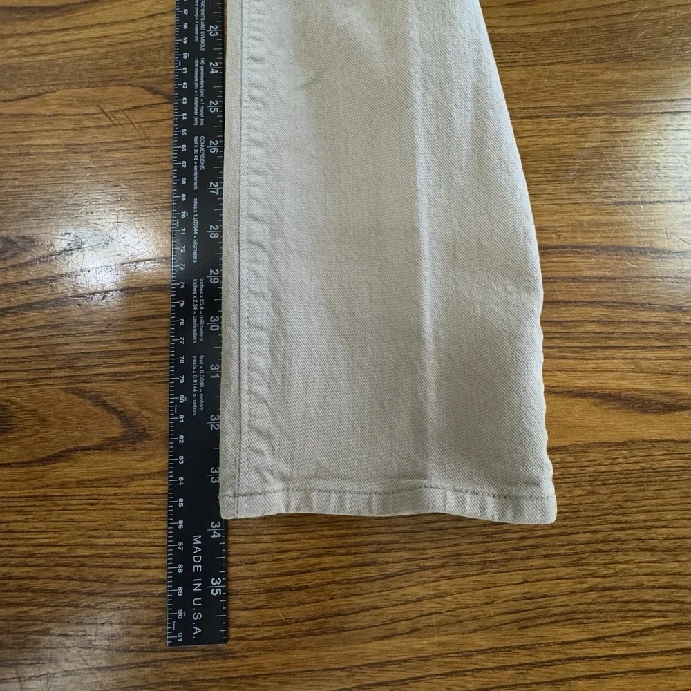 J Crew Khaki Men's‎ 484 Slim Fit Straight Leg Denim Stretch Jeans Size 31x34